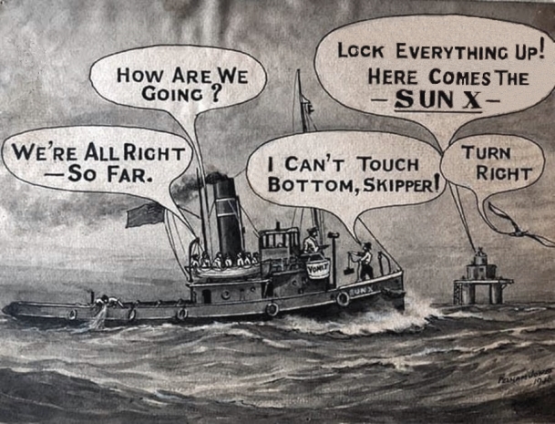 Tug Sun X Cartoon